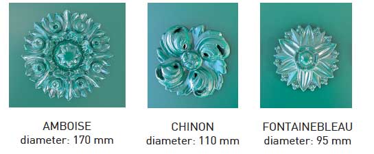 HORIZAL ALUMINIUM TRADITIONAL COLLECTION 5 Horizal rosettes