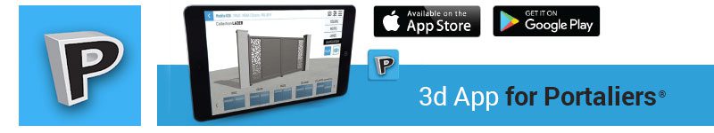 Portalier 3D configurator app